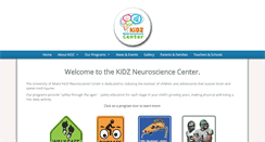 Desktop Screenshot of kidzneurosciencecenter.com